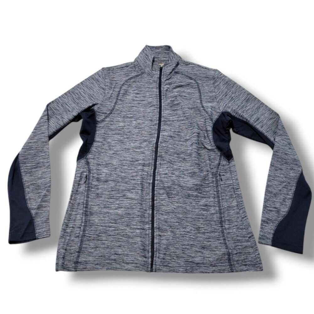 New Page & Tuttle Jacket Size Medium M Cool Swing Full Zip Up Jacket Lightweight